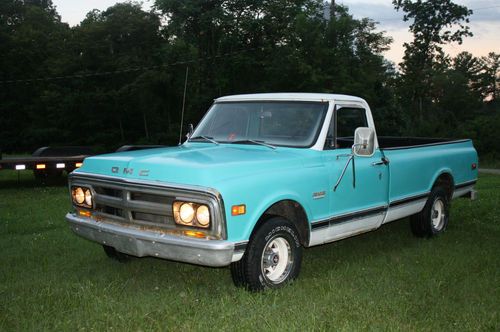 1970 gmc 2wd 1/2 ton long bed, shop truck, rat rod, racing farm truck