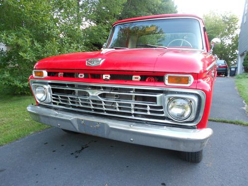 1966 ford truck short bed fleet side 390 c6 auto runs excellent solid VA, US $4,500.00, image 2