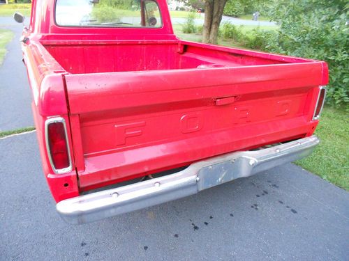 1966 ford truck short bed fleet side 390 c6 auto runs excellent solid VA, US $4,500.00, image 6