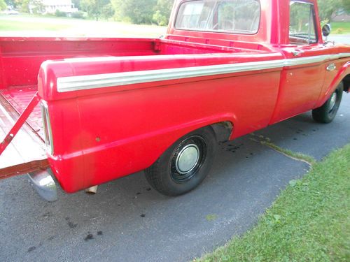 1966 ford truck short bed fleet side 390 c6 auto runs excellent solid VA, US $4,500.00, image 9