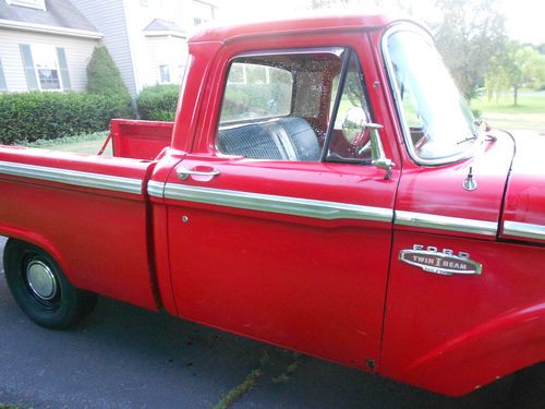 1966 ford truck short bed fleet side 390 c6 auto runs excellent solid VA, US $4,500.00, image 10