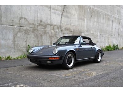 1984 porsche 911 carrera cabriolet