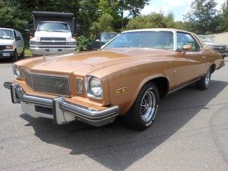 1975 gold 455 v8 power upgrade body &amp; int great cold a/c!