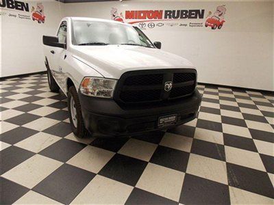 2wd reg cab 120.5 new 2013 ram 1500 bright white