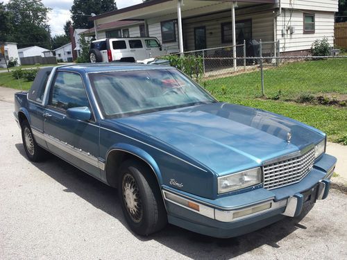 1989 cadillac eldorado base coupe 2-door 4.5l no reserve