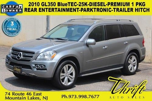 2010 gl350 bluetec-25k-diesel-prem 1-rear entertainment-parktronic-trailer hitch