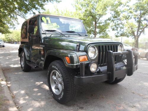 1997 jeep wrangler sahara sport utility 2-door 4.0l