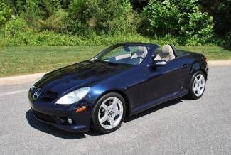 2005 mercedes slk 350 roadster capri blue 84k miles looks/runs grt low reserve