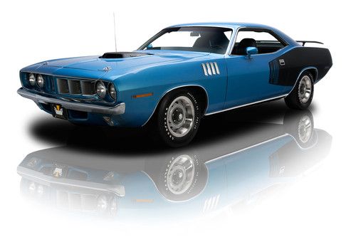 Frame up restored 'cuda 440 six pack 4 speed dana 60