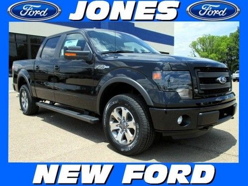 New 2013 ford f-150 4wd supercrew fx4 msrp $49060 tuxedo black