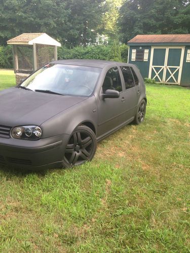 2002 volkswagen golf gls hatchback 4-door 2.0l