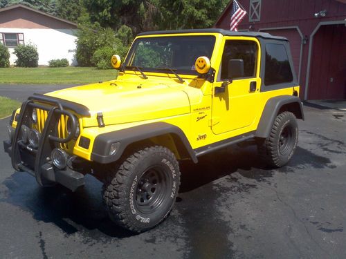 2000 jeep wrangler tj 4x4 sport