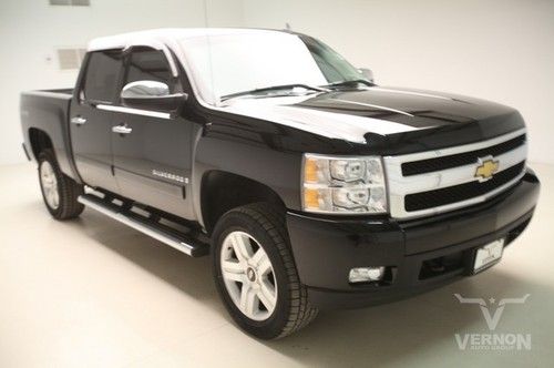 2007 ltz crew 4x4 leather heated v8 vortec ebony cloth we finance 63k miles