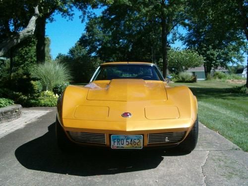 1973 corvette, 16,700 actual miles