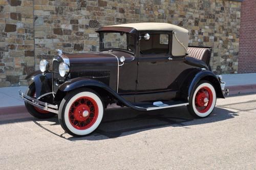 1930 ford model a sport coupe