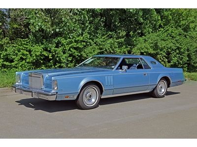 5 thousand original mile 1 owner 1977 lincoln continental mark v