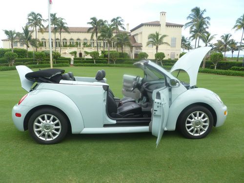 Volkswagen beetle gls convertible leather no reserve