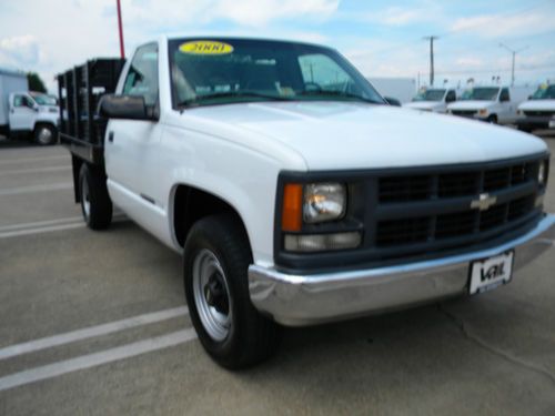 2000 chevrolet silverado 2500 stake/flatbed low miles in va.