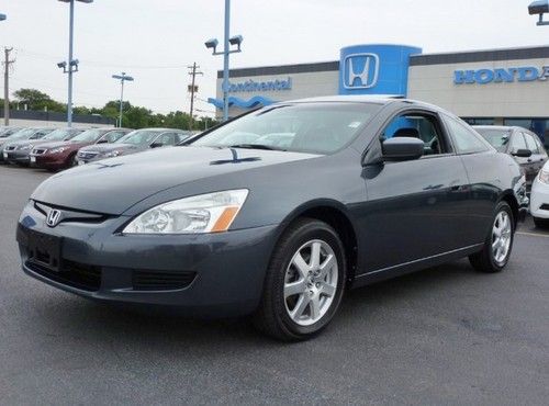Exl ex-l v6 coupe auto 6cd heated leather sunroof 1 owner only 72k miles must c!