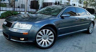 2004 audi a8l quattro~florida car~accidents free~every available option