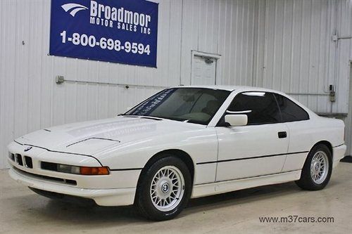 1991 bmw 8 series 850i 118k miles v12 5.0l classic original serviced 0 accidents