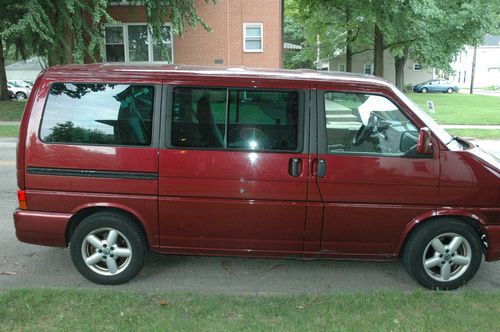 2001 volkswagen eurovan gls standard passenger van 3-door 2.8l