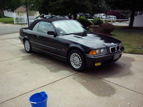 Bmw 323ic convertible black on black