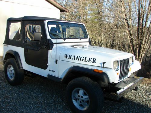 1990 jeep wrangler base sport utility 2-door 4.2l