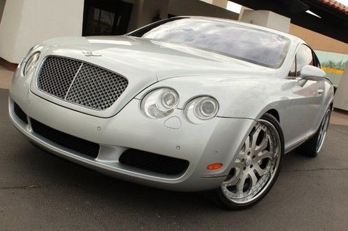2005 bentley continental gt coupe. loaded. 22 in forgiato wheels. like new.