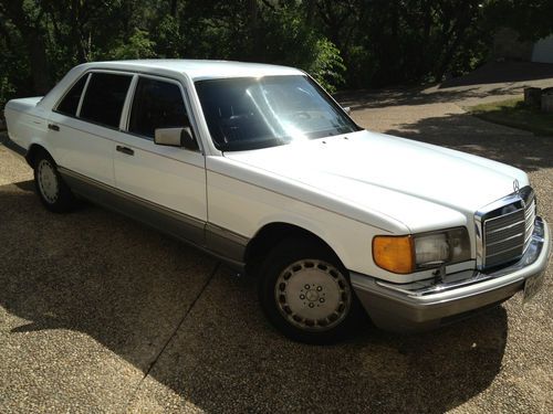 1987 mercedes benz 300sdl turbo diesel sedan