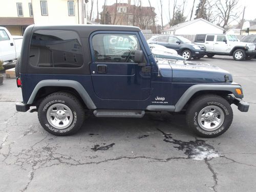 2005 jeep wrangler sport sport utility 2-door 4.0l