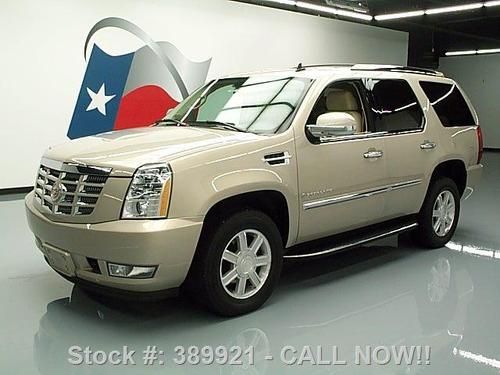 2007 cadillac escalade awd 7pass nav rear cam 48k 18's  texas direct auto