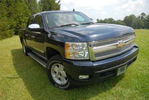 2007 chevrolet ltz 1500 4-d crew cab  pick up 150k,cold ac,auto,nav,tan leather