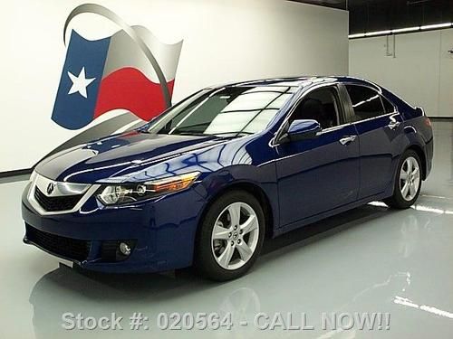 2010 acura tsx tech leather sunroof nav rear cam 29k mi texas direct auto