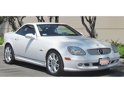 2004 mercedes-benz slk320 special edition roadster clean pre-owned