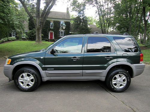 Sell used No Reserve 2002 Ford Escape XLT Sport Utility 4-Door 3.0L V6 ...