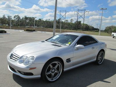 2004 mercedes-benz sl500 roadster convertible 5.0l v8 rwd luxury sporty fun l@@k