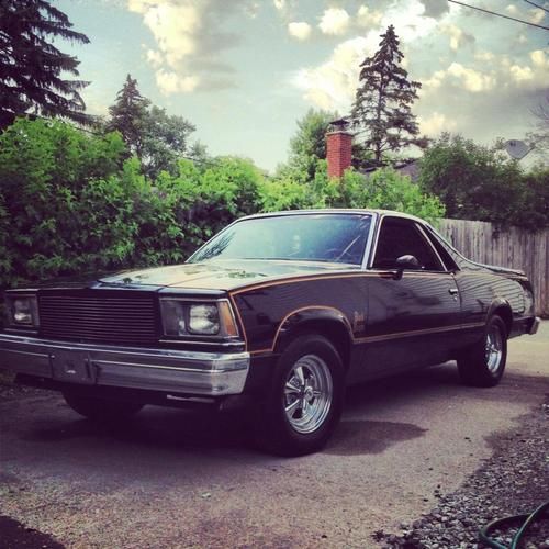 1978 black knight chevy el camino