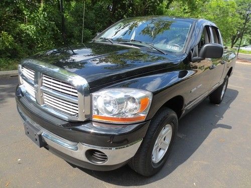 2006 dodge ram 1500 4x4 quad cab clean free carfax awd good miles drives 100%