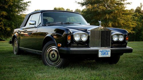 1982 rolls royce corniche base convertible 2-door 6.7l 560000 miles