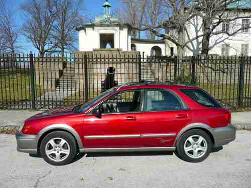 2002 SUBARU IMPREZA OUTBACK SPORT AWD NO RESERVE AUTOMATIC CLEAN PERFECT CARFAX, image 2