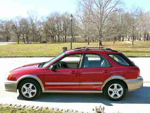 2002 SUBARU IMPREZA OUTBACK SPORT AWD NO RESERVE AUTOMATIC CLEAN PERFECT CARFAX, image 3