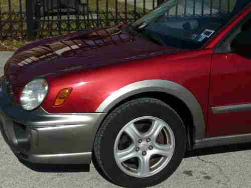 2002 SUBARU IMPREZA OUTBACK SPORT AWD NO RESERVE AUTOMATIC CLEAN PERFECT CARFAX, image 7