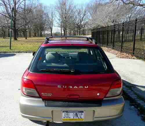 2002 SUBARU IMPREZA OUTBACK SPORT AWD NO RESERVE AUTOMATIC CLEAN PERFECT CARFAX, image 8