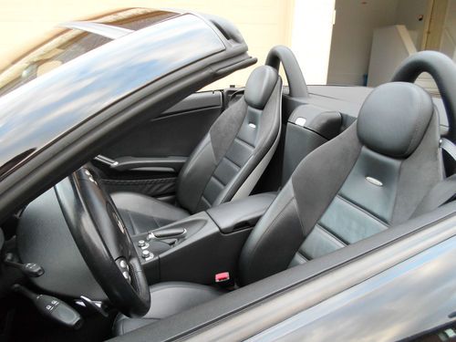 2007 Mercedes SLK55 AMG Black Great Condition Well Matinained Fresh Service, image 19