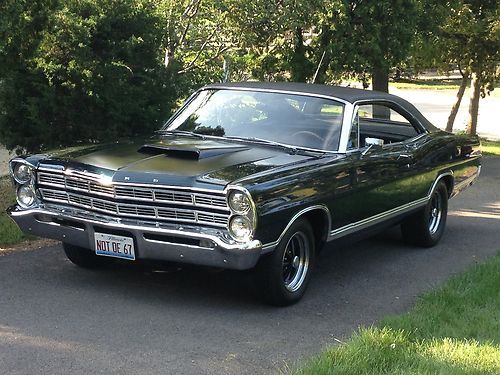 1967 galaxie 500 fastback 429, c6 &amp; gear vendors o/d - buckets / console !!!