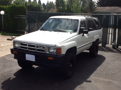 1986 toyota 4runner with mercedes diesel transplant