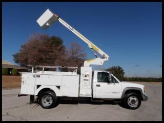 3500hd 9' supreme service body utility 29' armlift bucket lift dually we finance