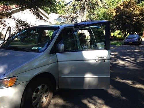 2002 honda odyssey exl one owner factory navi dvd 69k miles no accidents great