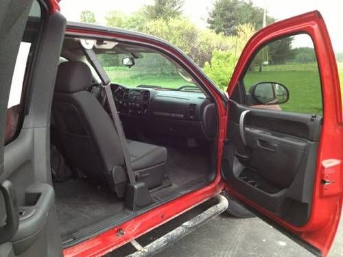 2010 silverado 1500 4x4 z71 lt red low mileage